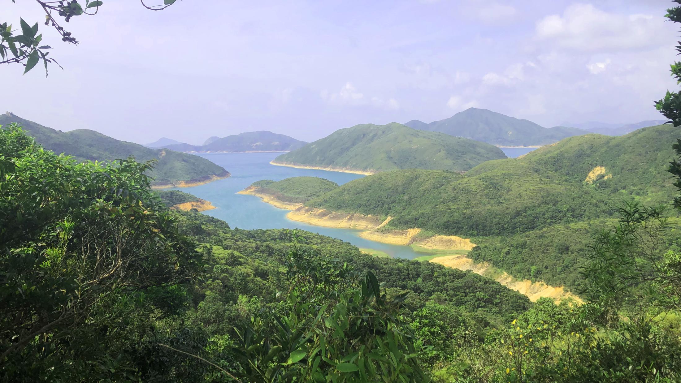 A view during a hike to Sai Wan beach